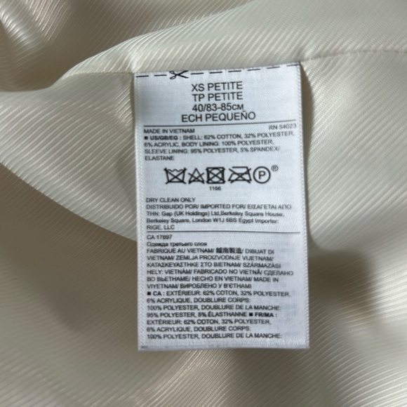 Banana republic embossed bomber jacket, size XS - Picture 3 of 6